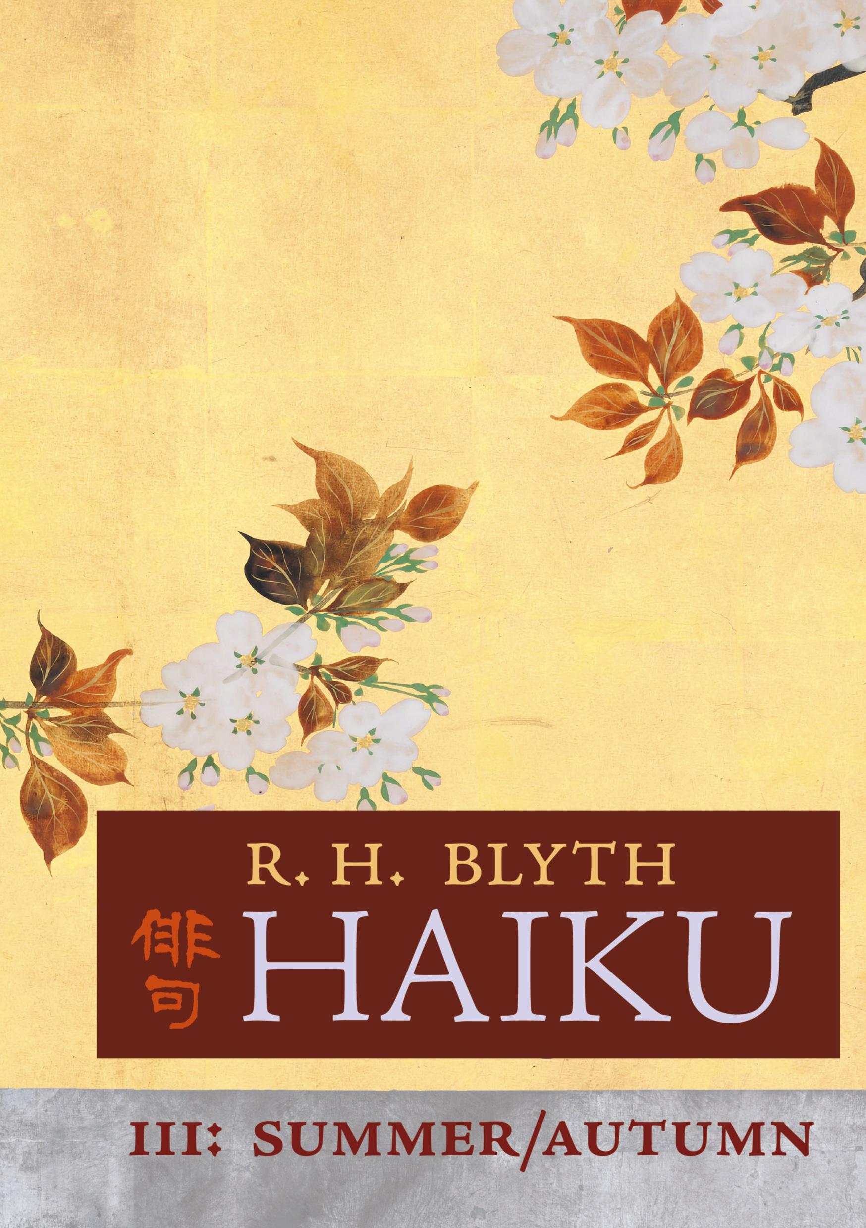 Cover: 9781621387268 | Haiku (Volume III) | Summer / Autumn | R. H. Blyth | Buch | Gebunden