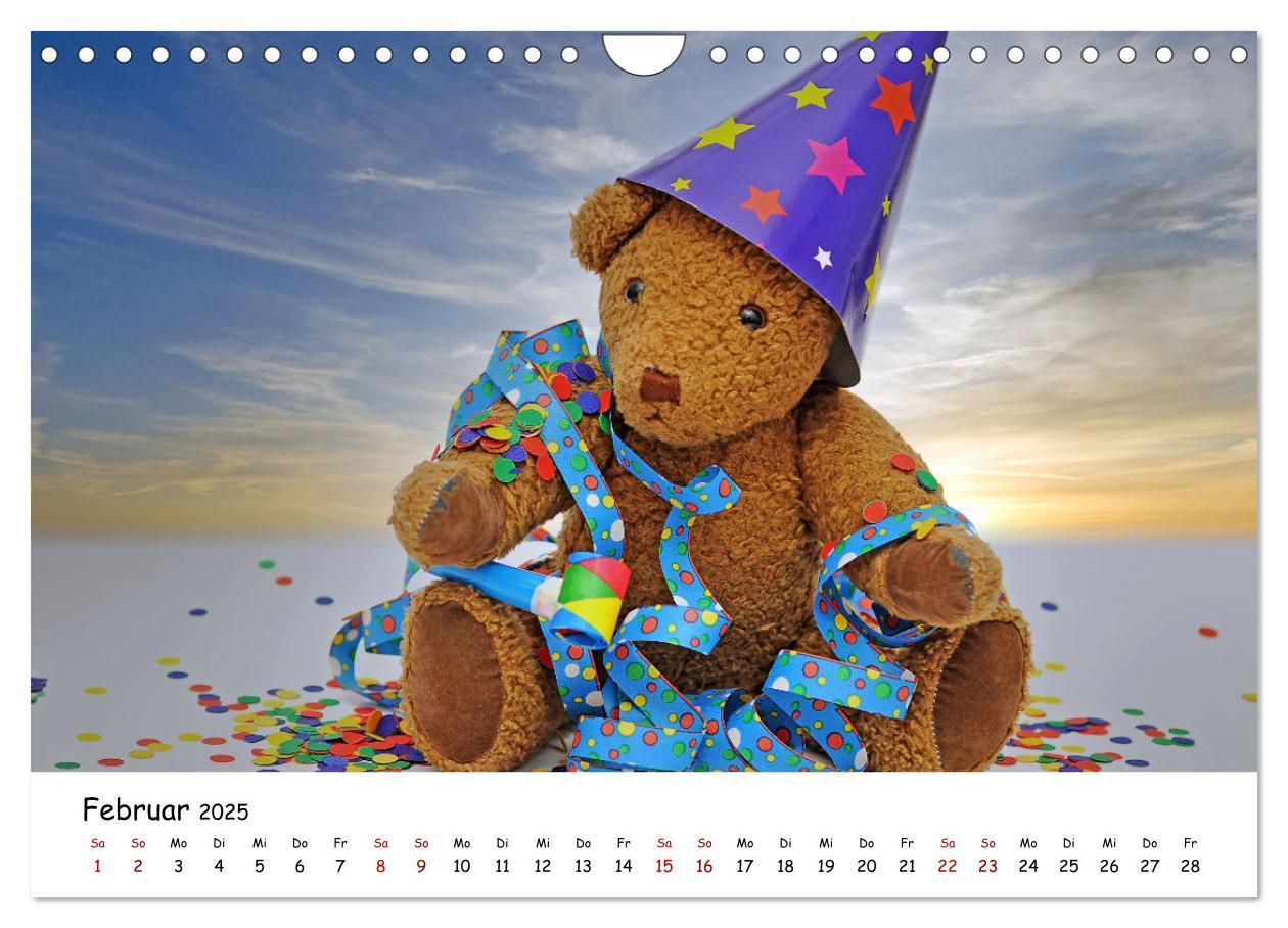 Bild: 9783383964954 | Allerliebste Teddybären (Wandkalender 2025 DIN A4 quer), CALVENDO...