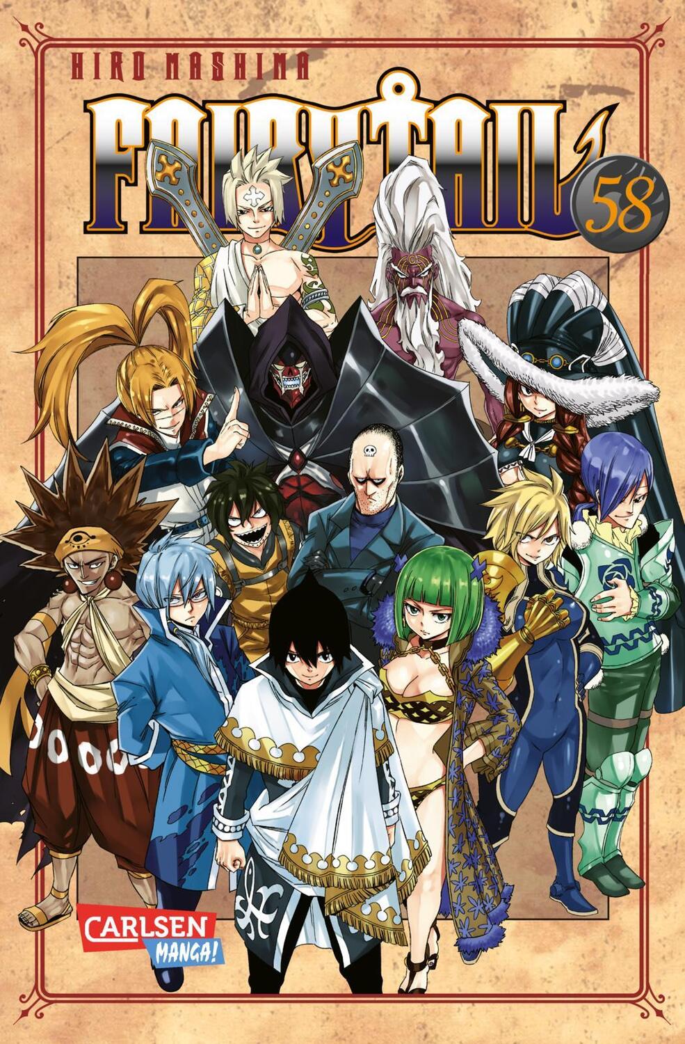 Cover: 9783551799258 | Fairy Tail 58 | Hiro Mashima | Taschenbuch | Fairy Tail | 208 S.