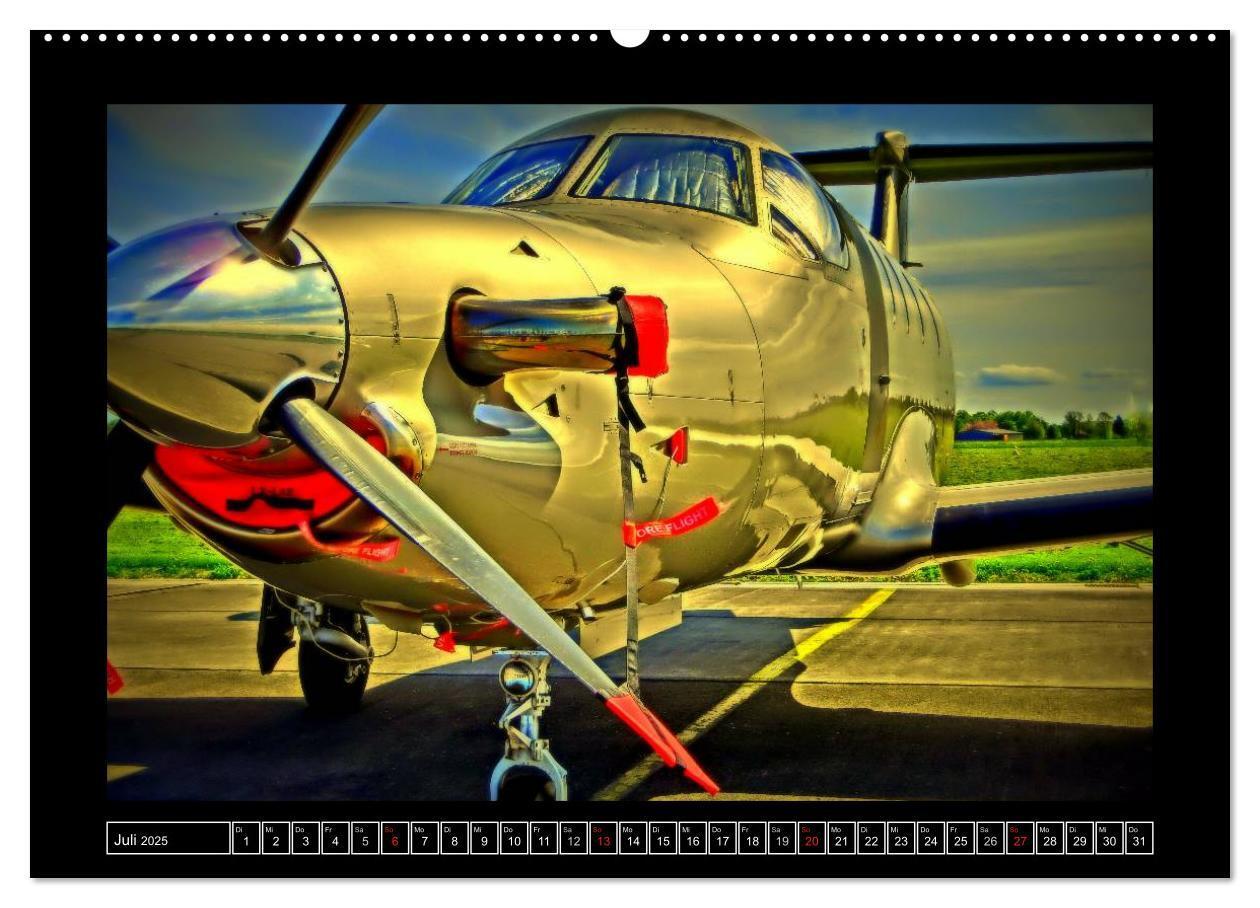 Bild: 9783435710447 | Farbe rund ums Flugzeug! (Wandkalender 2025 DIN A2 quer), CALVENDO...