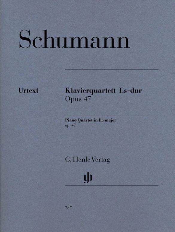 Cover: 9790201807379 | Klavierquartett Es-Dur op. 74 | Robert Schumann | Taschenbuch | 1984