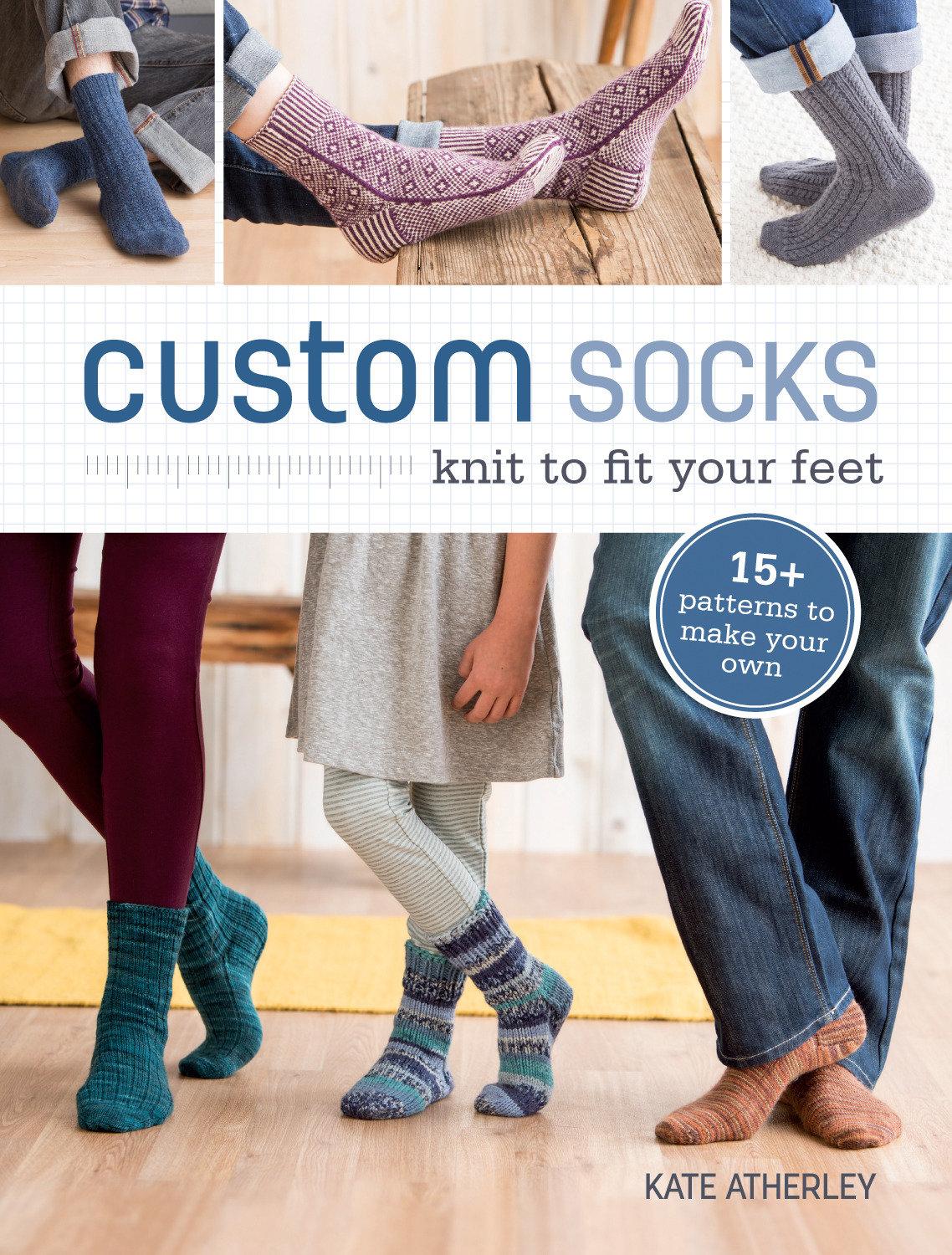 Cover: 9781620337752 | Custom Socks | Knit to Fit Your Feet | Kate Atherley | Taschenbuch