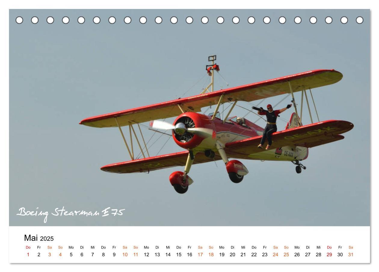 Bild: 9783435379934 | Die Faszination. Flugzeuge am Himmel (Tischkalender 2025 DIN A5...