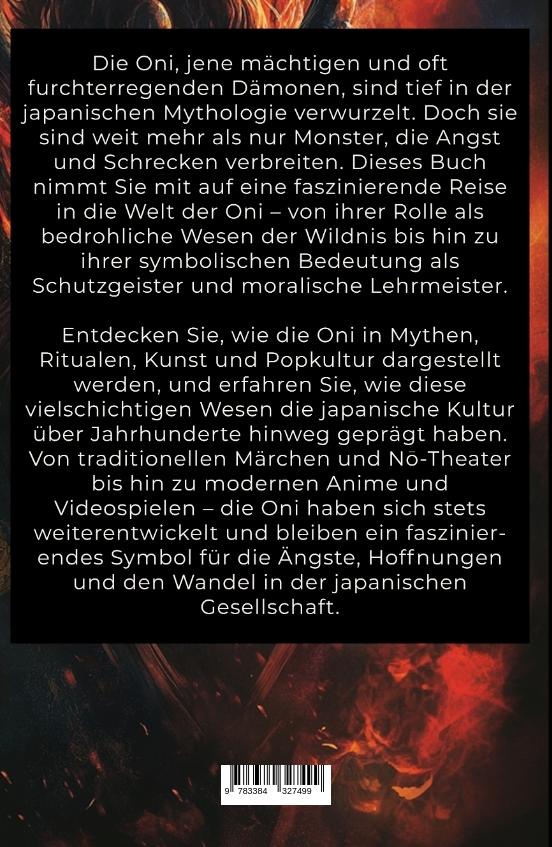 Rückseite: 9783384327499 | Oni und ihre Mythen ¿ Die furchterregenden Hüter | Alex Tanaka | Buch