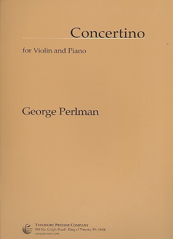 Cover: 9781598065794 | Concertino | Theodore Presser Company | EAN 9781598065794