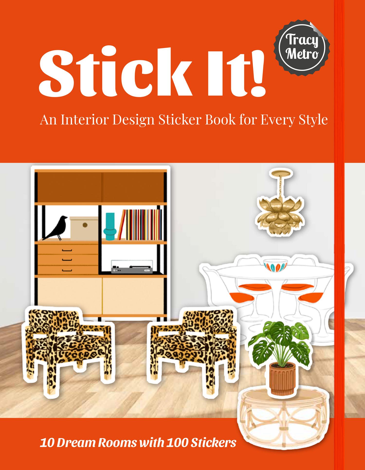 Cover: 9780008694098 | Stick It! | An Interior Design Sticker Book for Every Style | Metro