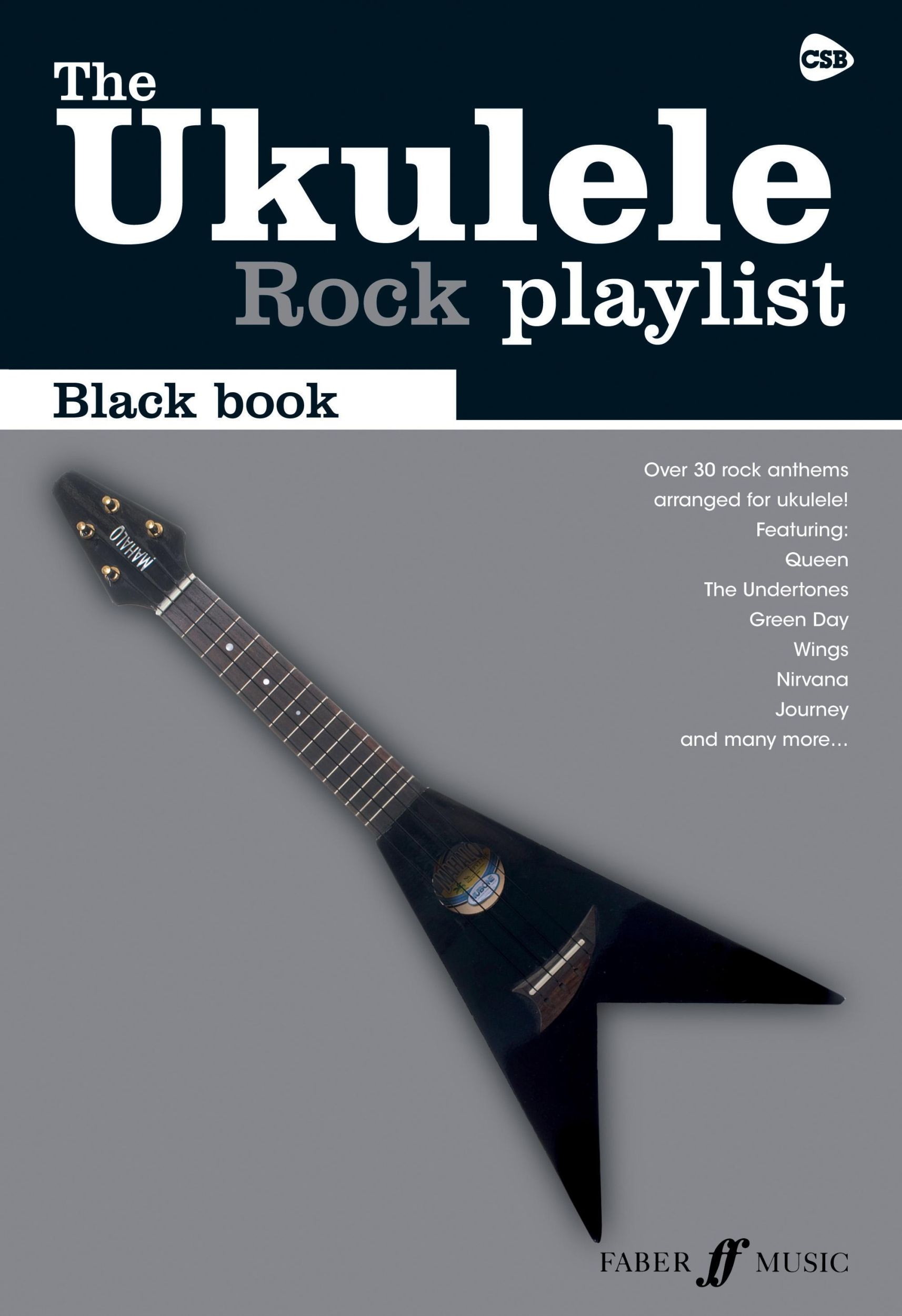 Cover: 9780571535651 | The Ukulele Rock Playlist: Black Book | Rock | VARIOUS | Broschüre