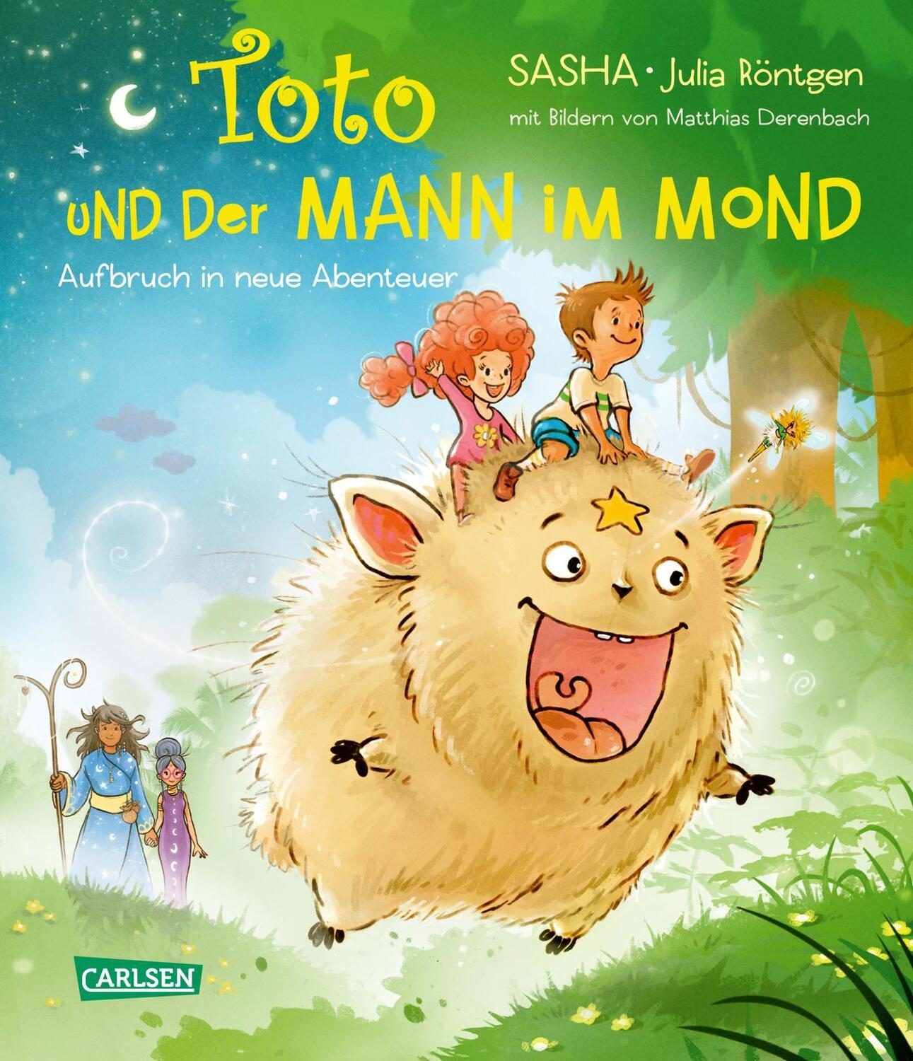 Cover: 9783551522450 | Toto und der Mann im Mond - Aufbruch in neue Abenteuer | Sasha (u. a.)