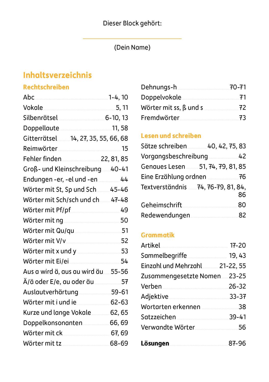 Bild: 9783881006828 | Mein Rätselblock Deutsch 2. Klasse | Melanie Rhauderwiek | Taschenbuch