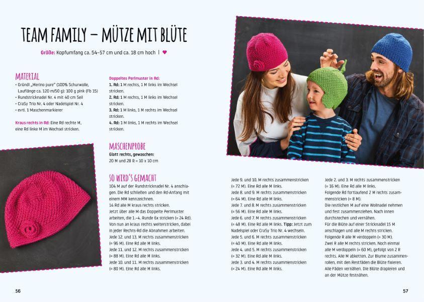 Bild: 9783841066015 | Coole Mützen stricken | Für die ganze Familie | Ines Kollwitz | Buch