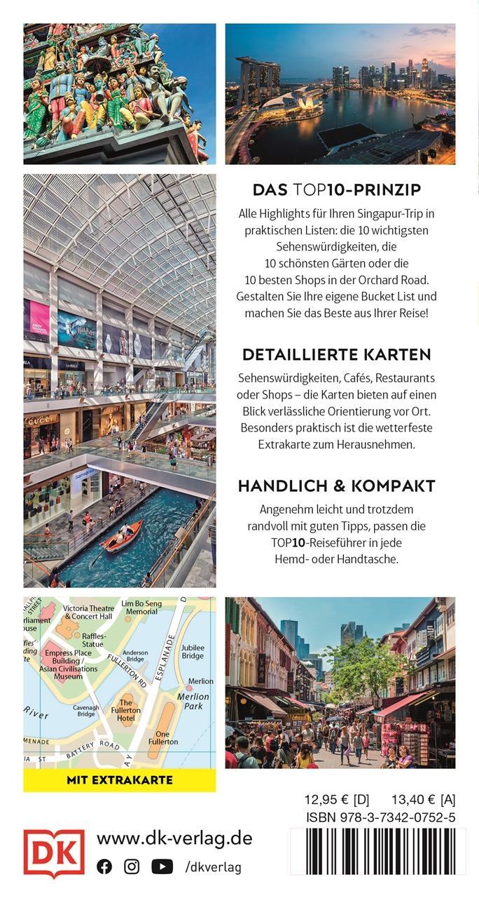 Bild: 9783734207525 | TOP10 Reiseführer Singapur | Jennifer Eveland | Taschenbuch | 128 S.