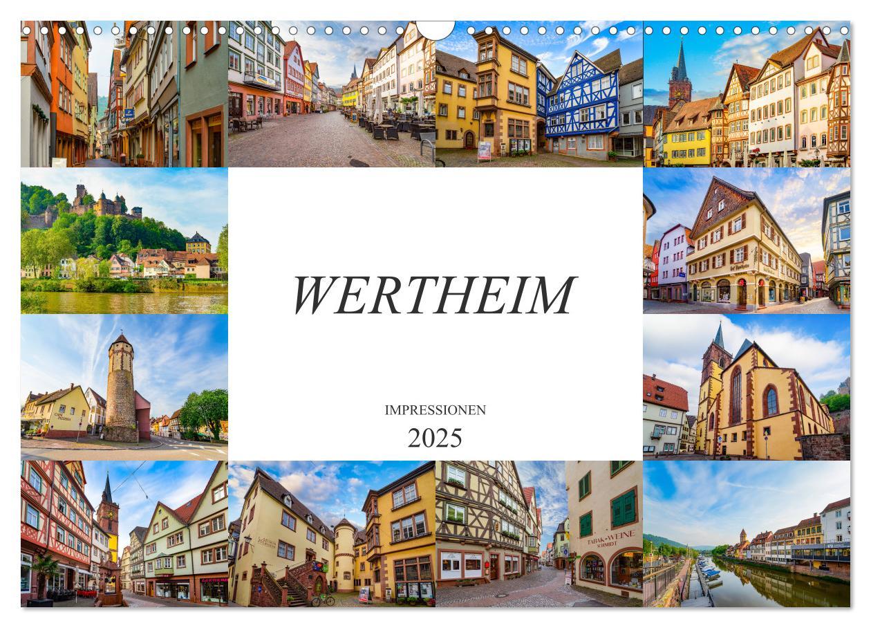 Cover: 9783435229451 | Wertheim Impressionen (Wandkalender 2025 DIN A3 quer), CALVENDO...