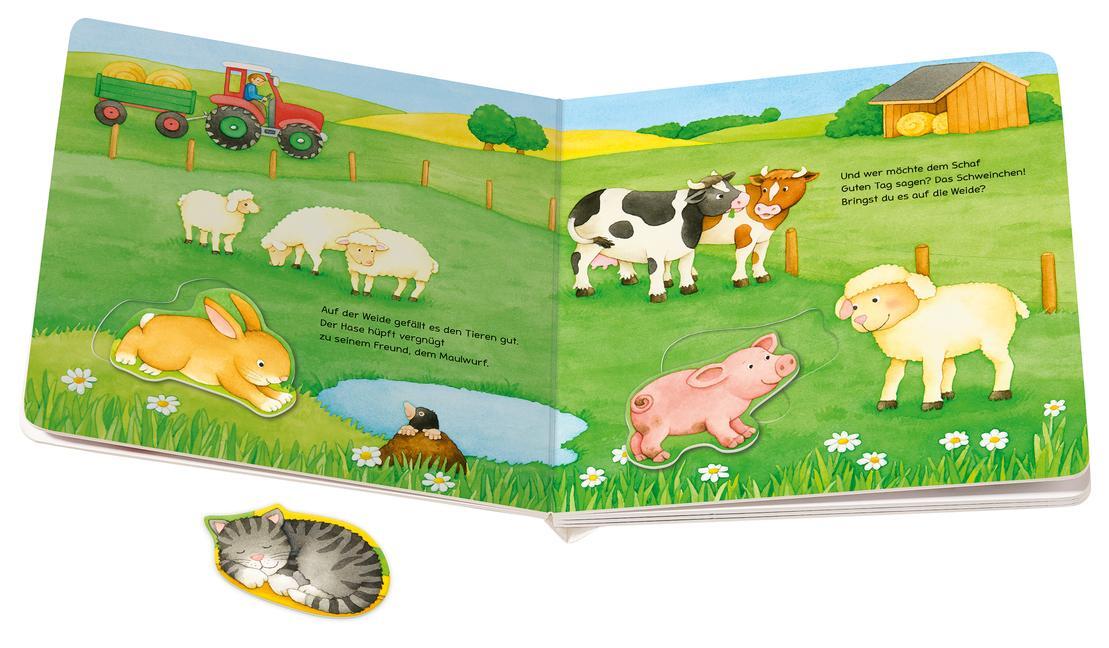 Bild: 9783473302703 | ministeps: Mein großes Tiere Puzzle-Spielbuch | Ab 18 Monaten | Buch