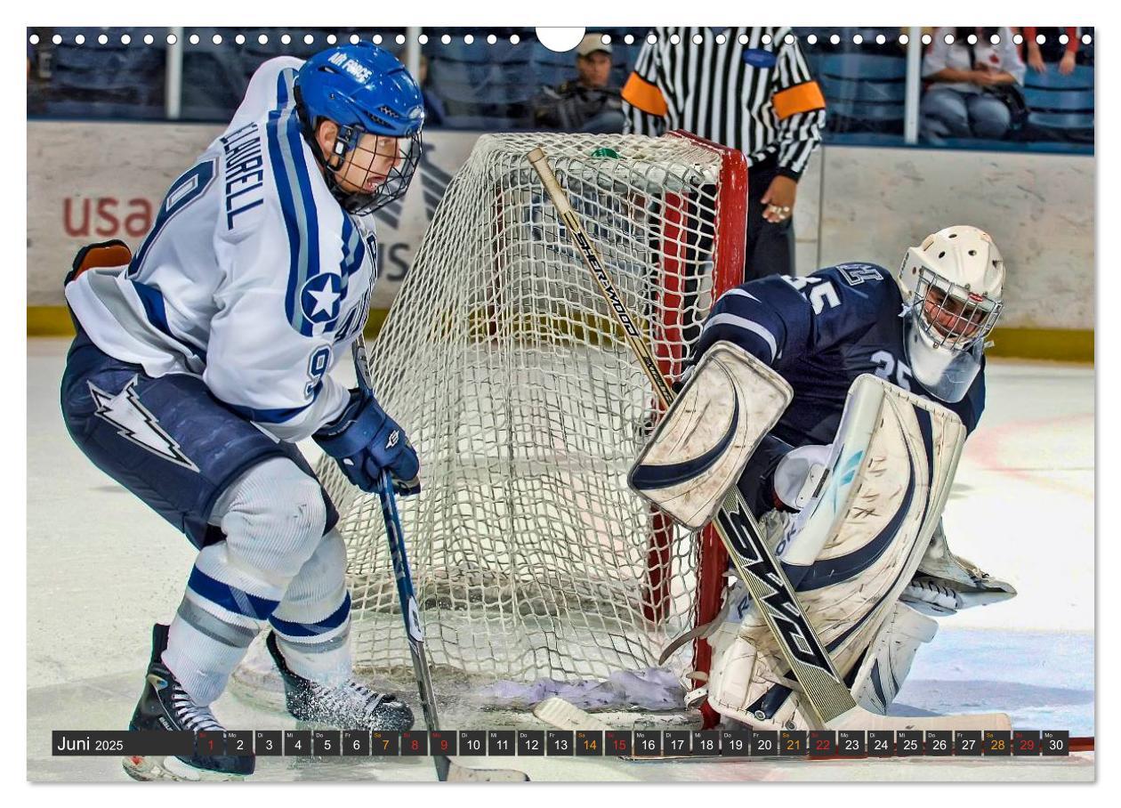 Bild: 9783435482610 | Eishockey - Fairplay und Schlägerei (Wandkalender 2025 DIN A3...