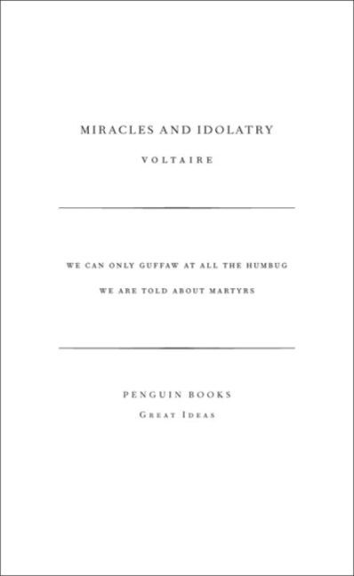 Cover: 9780141023922 | Miracles and Idolatry | Voltaire | Taschenbuch | Englisch