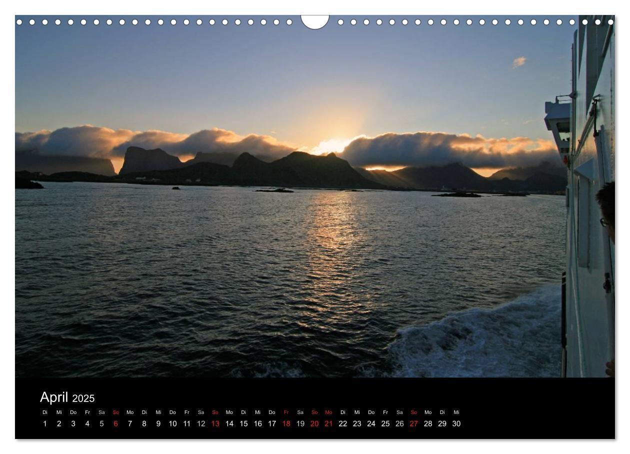 Bild: 9783435669202 | Hurtigruten - Entlang der norwegischen Küste (Wandkalender 2025 DIN...