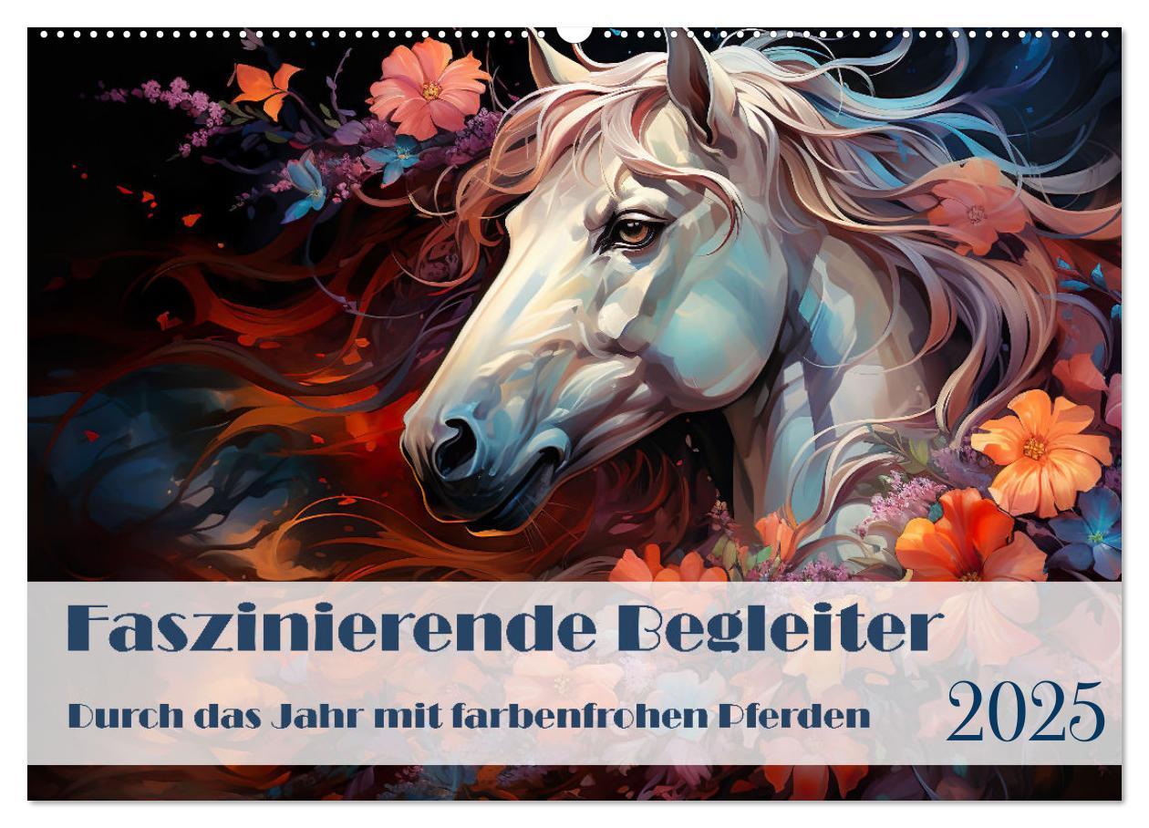 Cover: 9783383842986 | Faszinierende Begleiter (Wandkalender 2025 DIN A2 quer), CALVENDO...