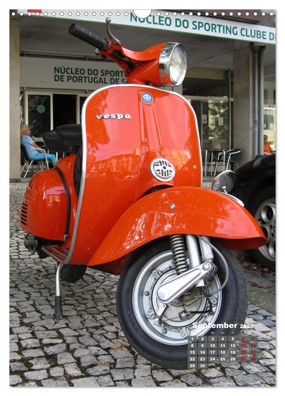 Bild: 9783435865109 | Die Liebe zur Vespa (Wandkalender 2025 DIN A3 hoch), CALVENDO...