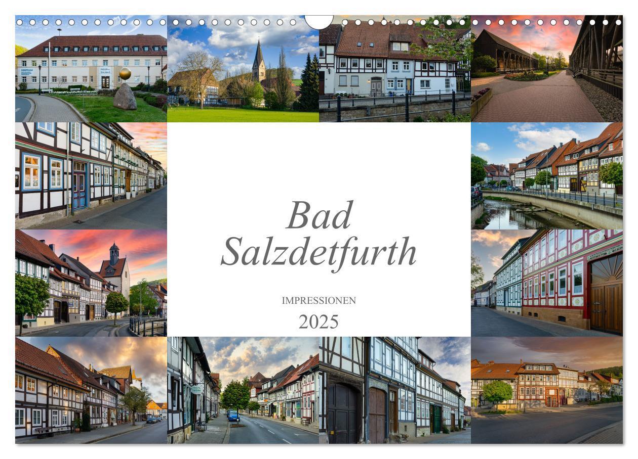 Cover: 9783383991127 | Bad Salzdetfurth Impressionen (Wandkalender 2025 DIN A3 quer),...