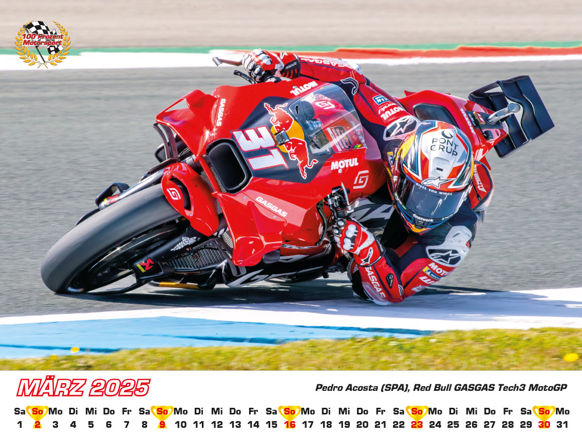 Bild: 9783948794668 | Motorrad Grand Prix Kalender 2025 | Frank Pommer | Kalender | Deutsch