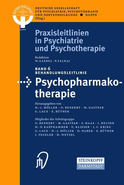 Cover: 9783798513594 | Behandlungsleitlinie Psychopharmakotherapie | H. -J. Möller (u. a.)