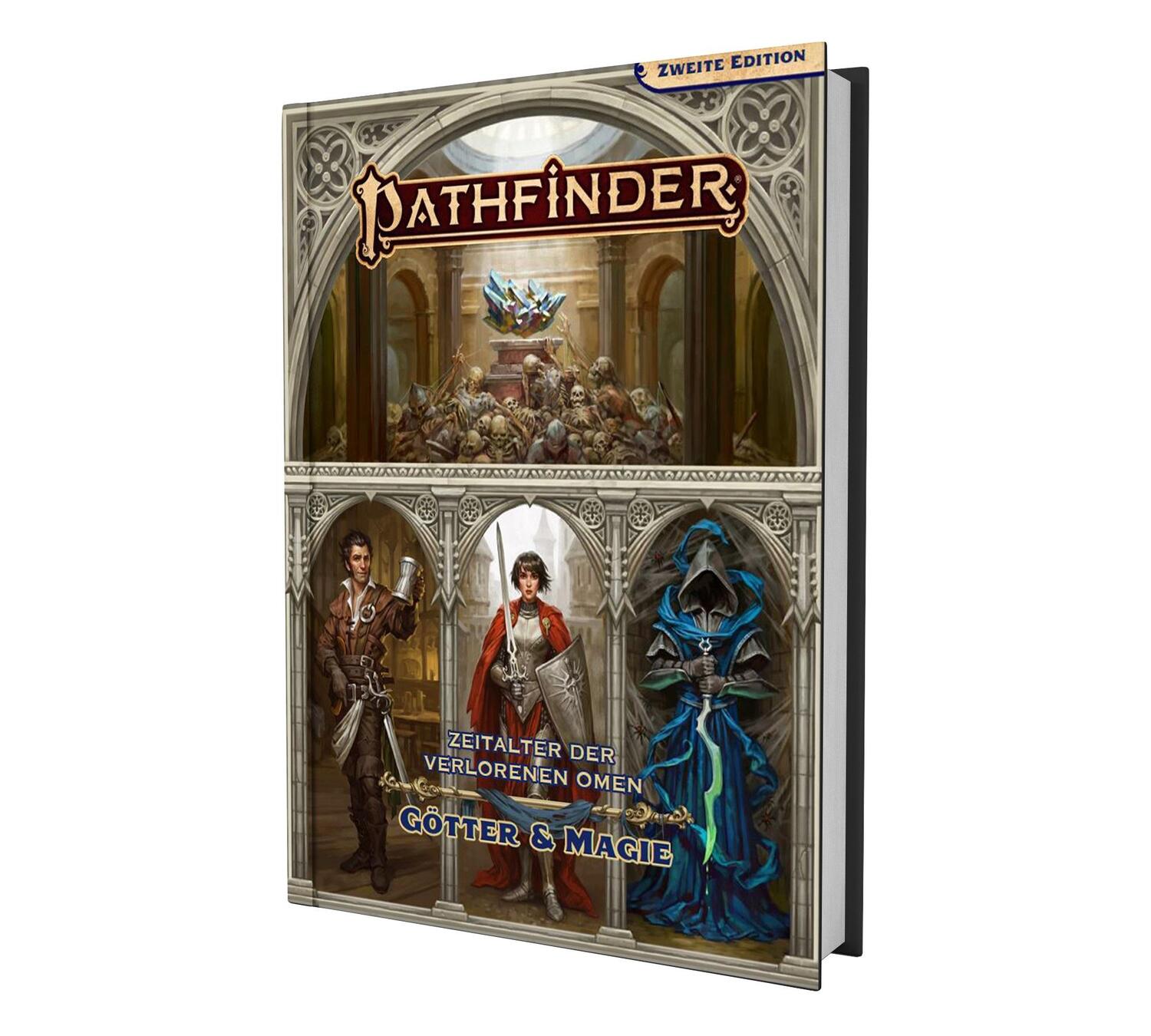 Cover: 9783963313714 | Pathfinder 2 - Zeitalter dVO: Götter &amp; Magie | Robert Adducci (u. a.)