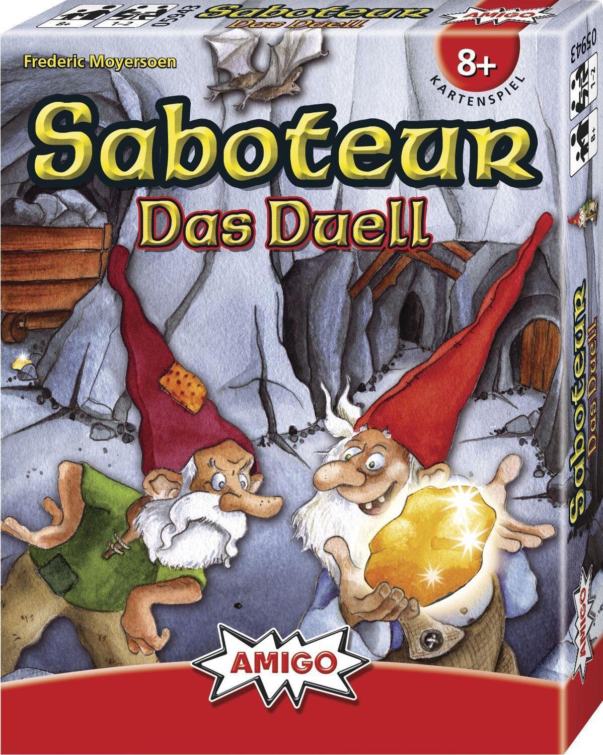 Bild: 4007396059434 | Saboteur - Das Duell | AMIGO - Kartenspiel | Frédéric Moyersoen | 2017