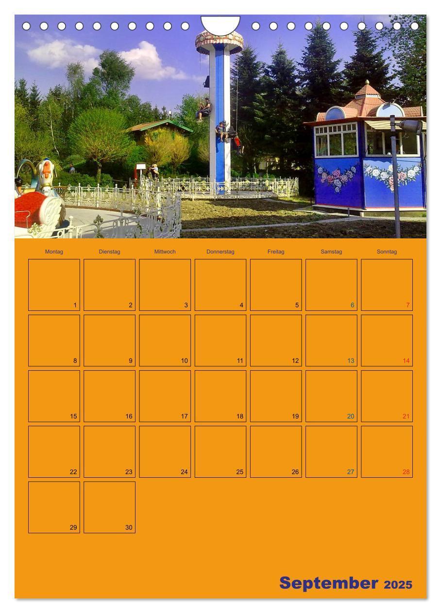 Bild: 9783457088302 | Freizeitparkmomente / Planer (Wandkalender 2025 DIN A4 hoch),...