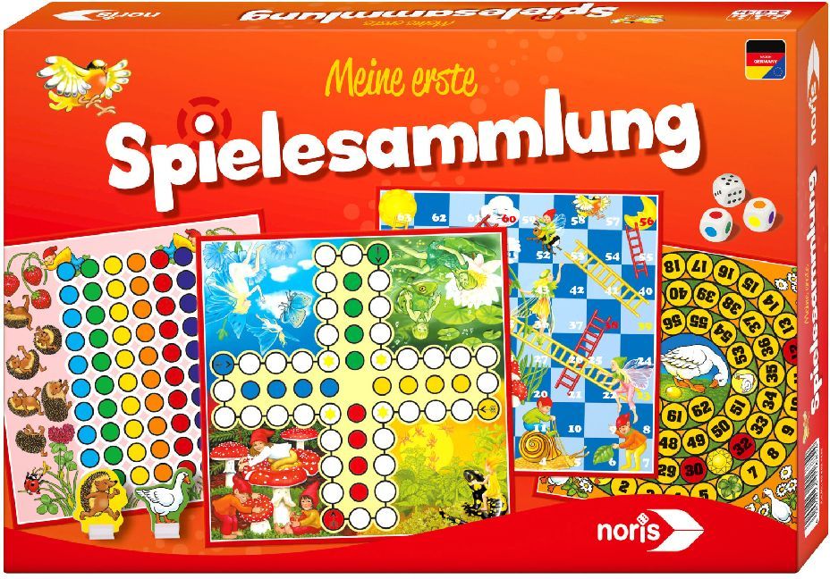 Cover: 4000826016854 | Meine erste Spielesammlung (Kinderspiel) | Noris | Spiel | Brettspiel