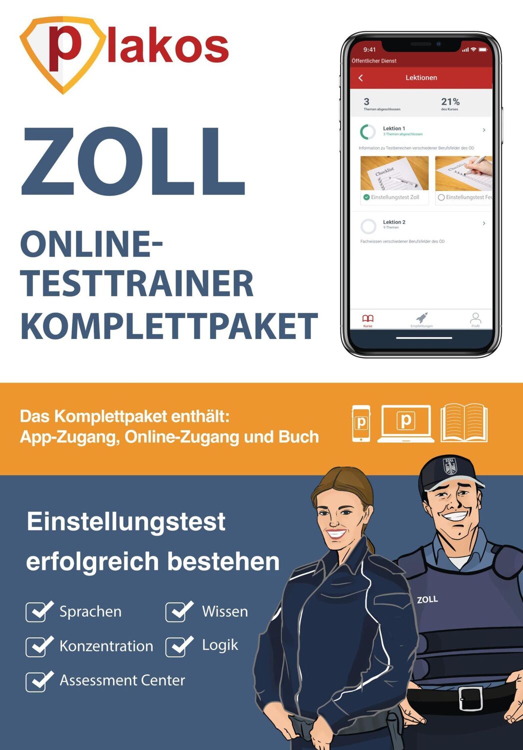 Cover: 9783948144500 | Zoll Einstellungstest Komplettpaket | Mehrteiliges Produkt | 246 S.