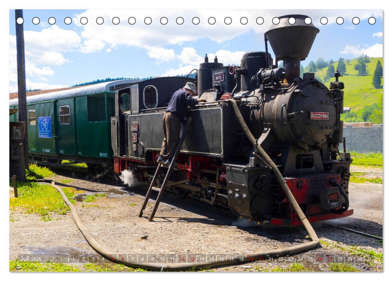 Bild: 9783435434473 | Waldbahnen in Rumänien - Die letzten Mocanitas (Tischkalender 2025...