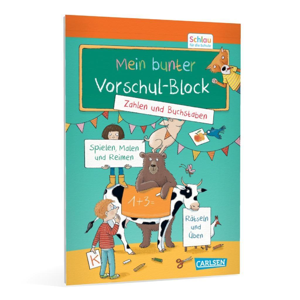 Bild: 9783551191458 | Schlau für die Schule: Mein bunter Vorschul-Block | Christine Mildner