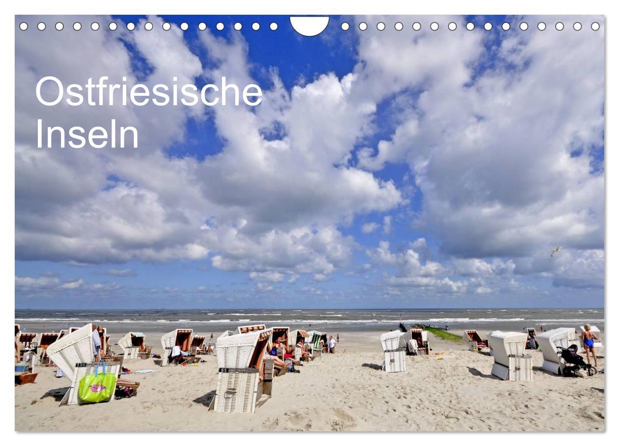 Cover: 9783435820535 | Ostfriesische Inseln (Wandkalender 2025 DIN A4 quer), CALVENDO...