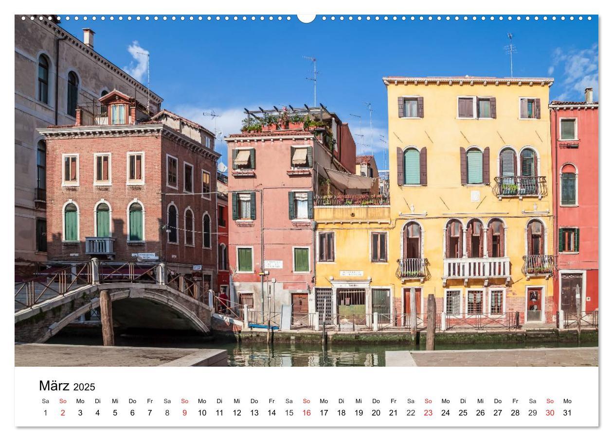 Bild: 9783435654277 | Die Attraktionen von Venedig (hochwertiger Premium Wandkalender...