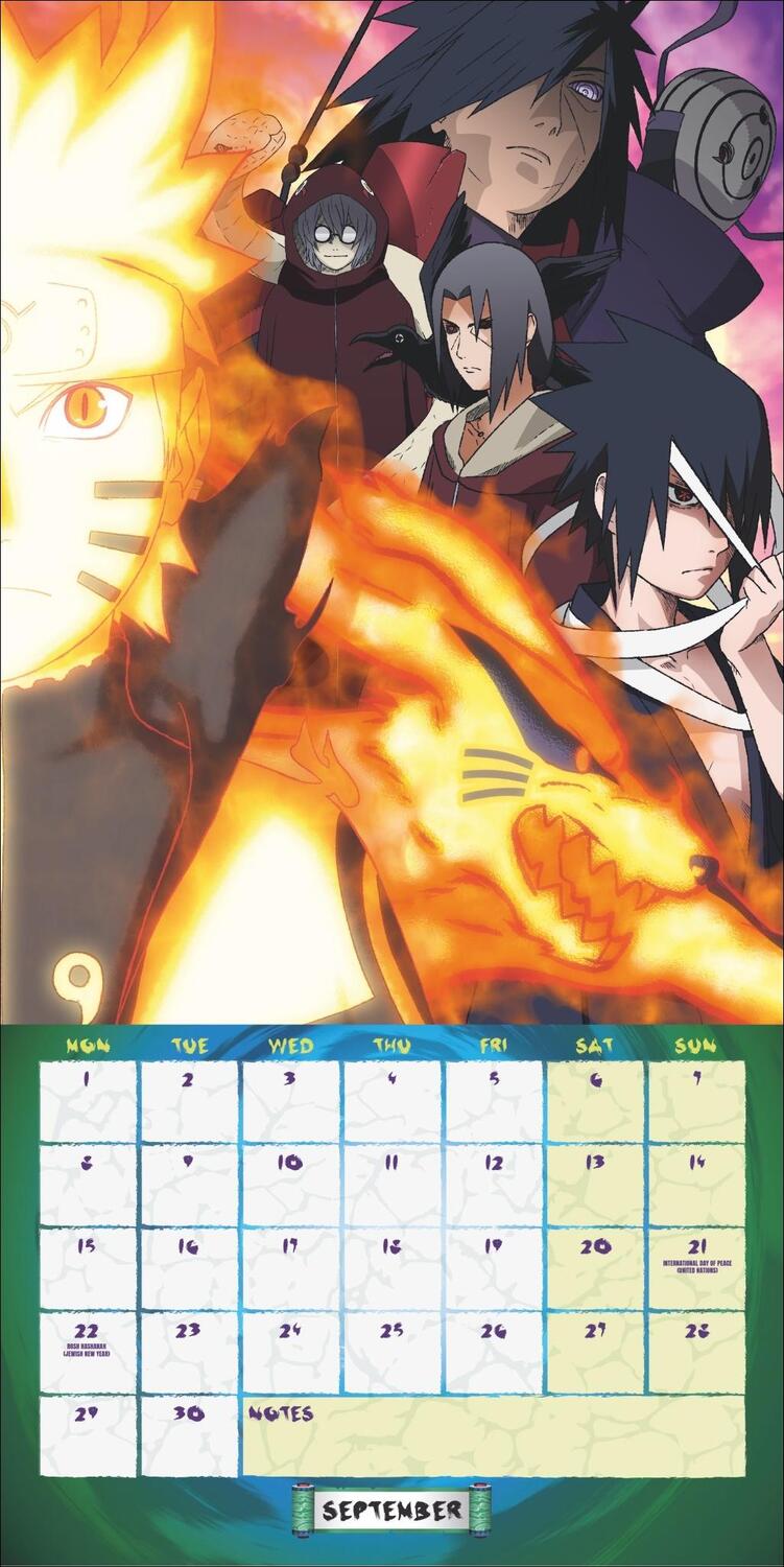 Bild: 9783840196812 | Naruto Broschurkalender 2025 | Kalender | Danilo | 28 S. | Englisch