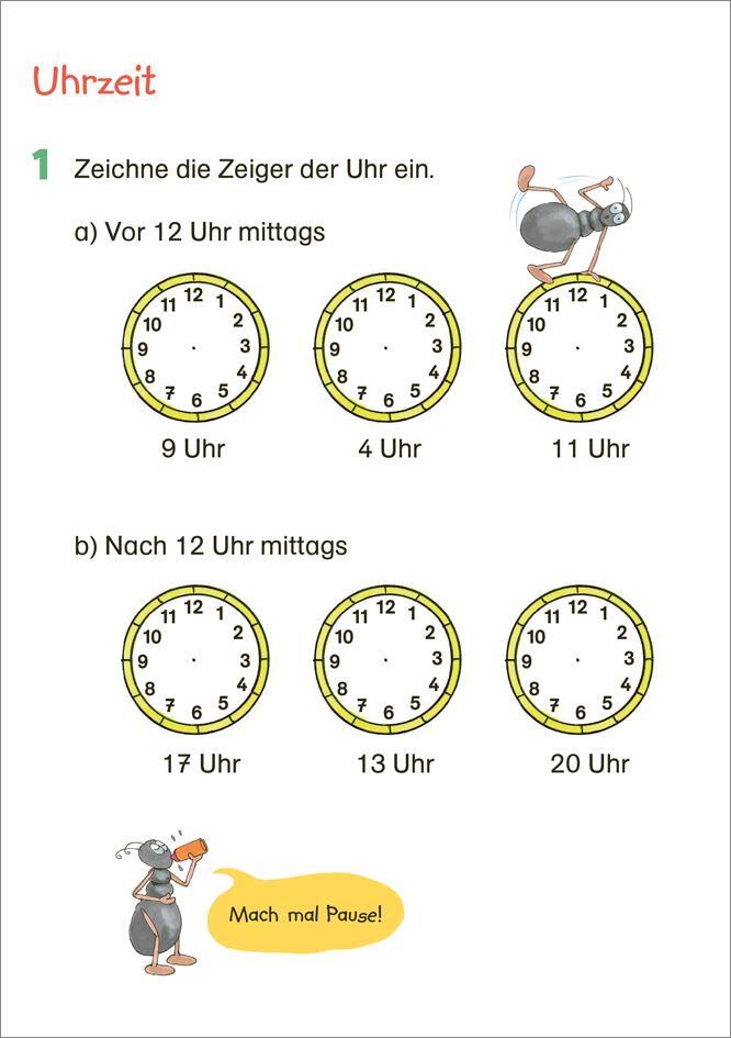 Bild: 9783788625061 | Fit für Mathe 1. Klasse. Mein 5-Minuten-Block | Werner Zenker | Buch