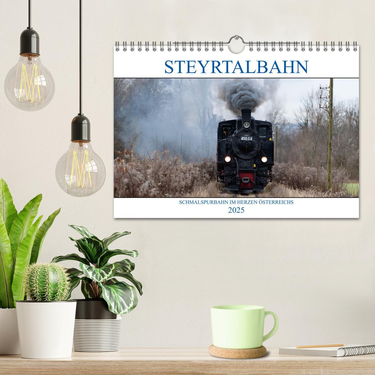 Bild: 9783435021697 | Steyrtalbahn (Wandkalender 2025 DIN A4 quer), CALVENDO Monatskalender