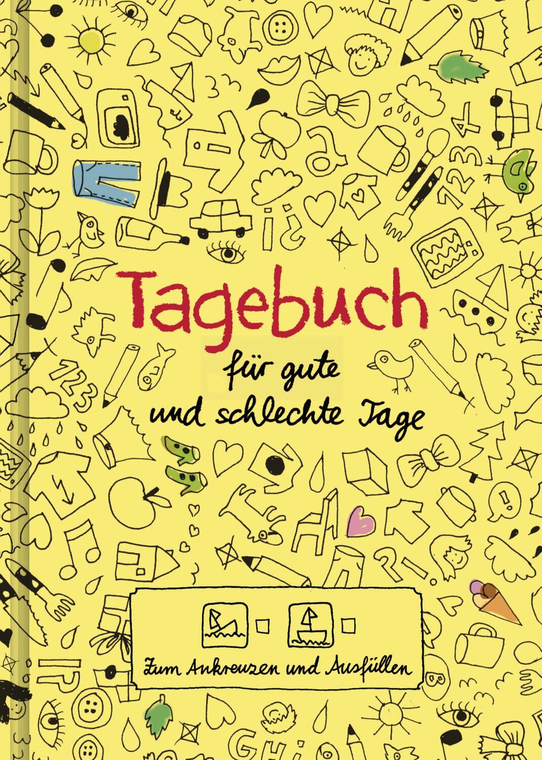 Cover: 9783442392100 | Tagebuch - für gute und schlechte Tage | Zum Ankreuzen und Ausfüllen