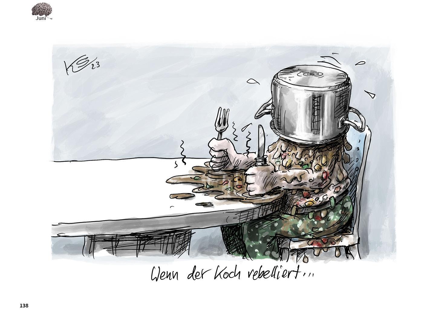 Bild: 9783946972747 | Zurück! - Stuttmann Karikaturen 2023 | Klaus Stuttmann | Taschenbuch