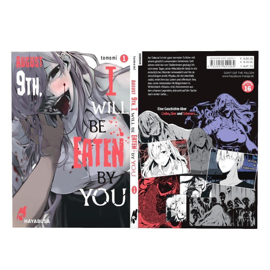 Bild: 9783551622464 | August 9th, I will be eaten by you 1 | Tomomi | Taschenbuch | 160 S.