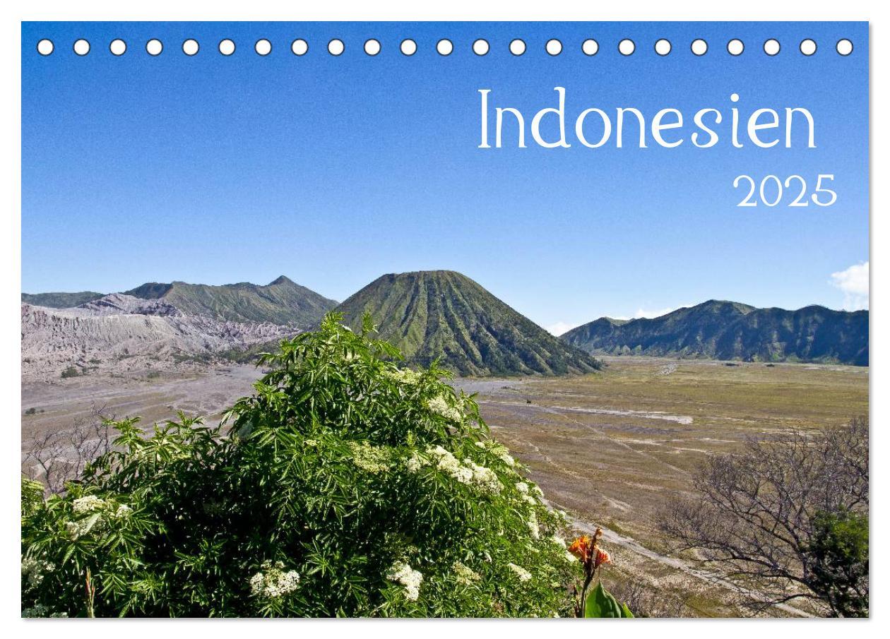 Cover: 9783435774371 | Indonesien (Tischkalender 2025 DIN A5 quer), CALVENDO Monatskalender