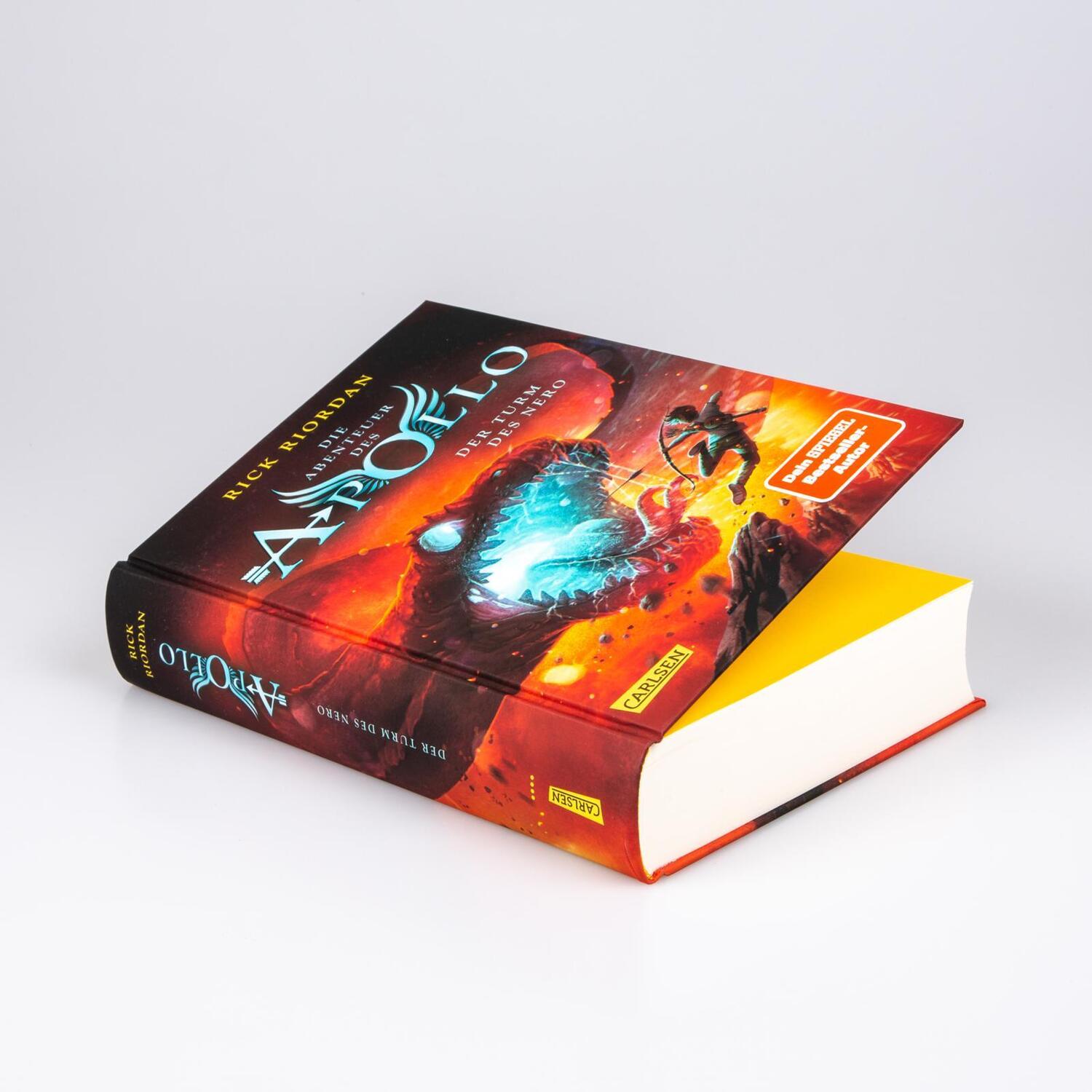 Bild: 9783551556929 | Die Abenteuer des Apollo 5: Der Turm des Nero | Rick Riordan | Buch