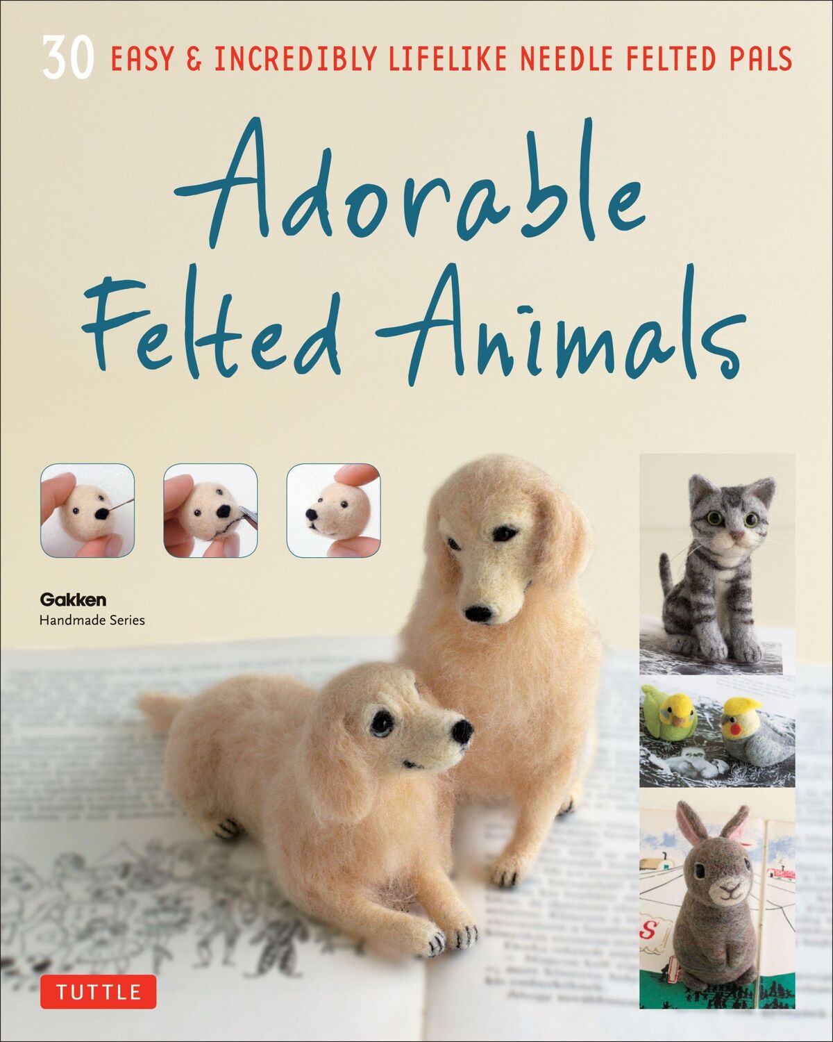 Cover: 9784805313589 | Adorable Felted Animals | Gakken Handmade Series | Taschenbuch | 2015