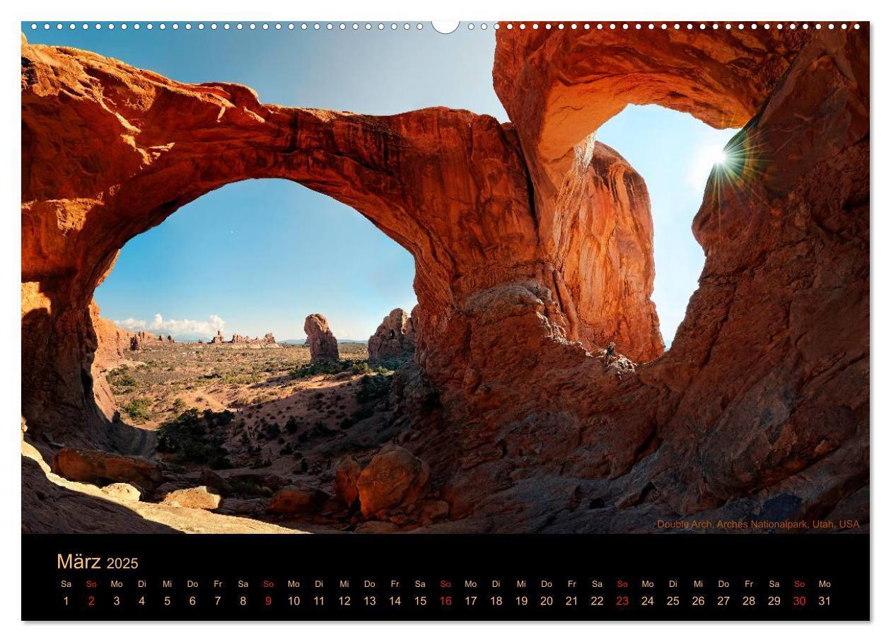 Bild: 9783435715107 | USA Der Südwesten - Einzigartige Monumente (Wandkalender 2025 DIN...