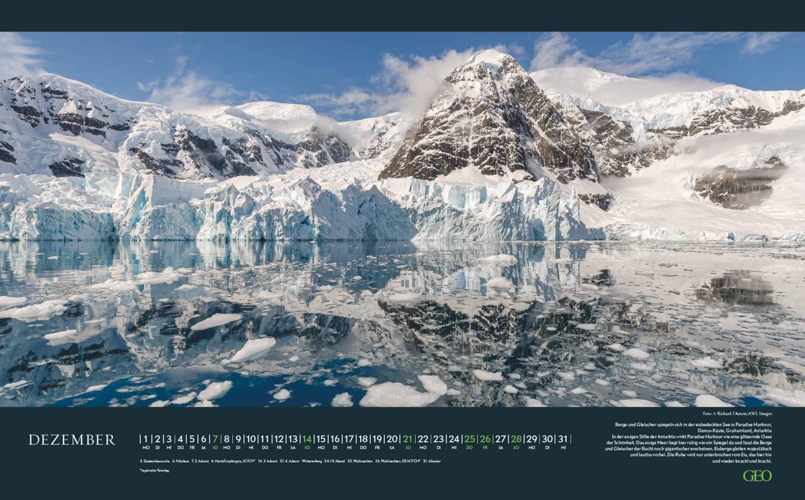 Bild: 4002725988720 | GEO - Augenblicke in der Natur Wandkalender 2025 - Faszinierender...