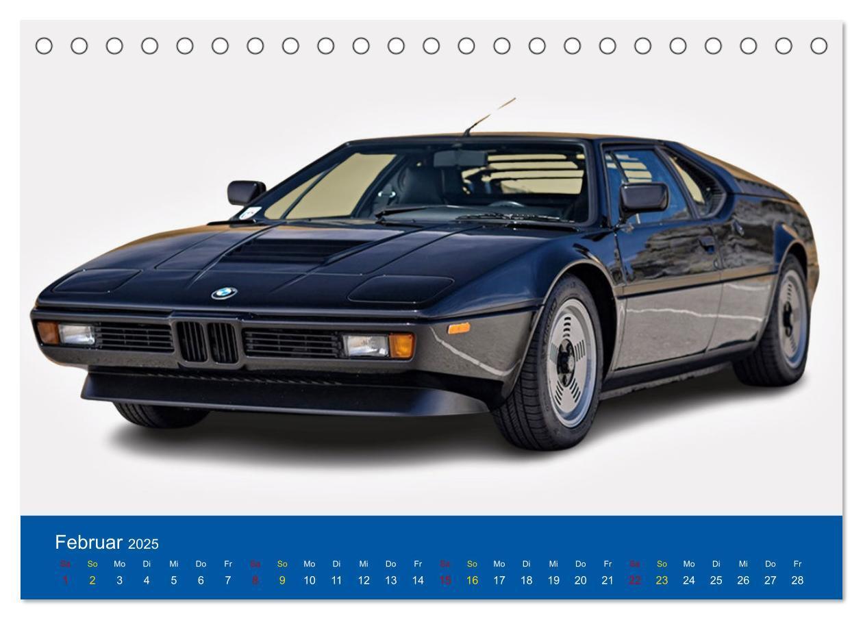 Bild: 9783383802379 | BMW Mein Favorit (Tischkalender 2025 DIN A5 quer), CALVENDO...