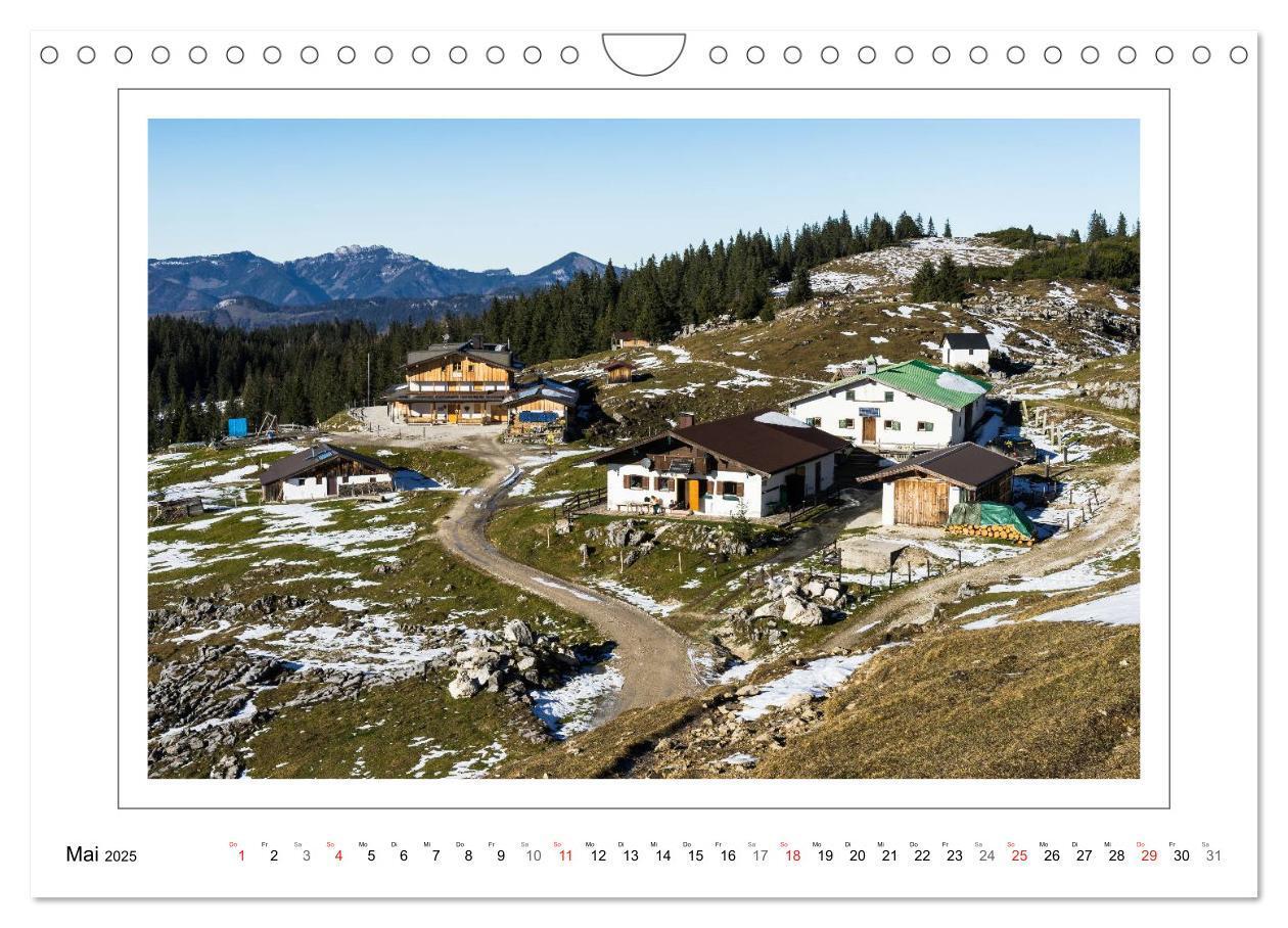 Bild: 9783435464012 | Unterwegs in den Chiemgauer Alpen (Wandkalender 2025 DIN A4 quer),...