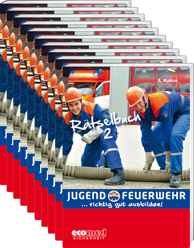 Cover: 9783609694948 | Rätselbuch für die Jugendfeuerwehr - Band 2 | Anja Malkus | Buch