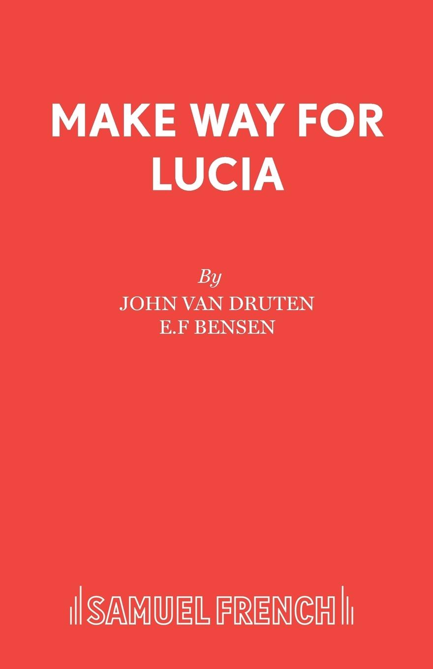 Cover: 9780573018206 | Make Way for Lucia | John Van Druten | Taschenbuch | Paperback | 2015