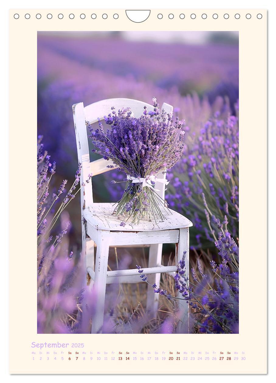 Bild: 9783383827242 | Lavendel (Wandkalender 2025 DIN A4 hoch), CALVENDO Monatskalender